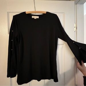 Michael Kors black blouse size M.